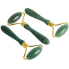 Wholesale Single-end Green Aventurine Roller and Skin Gym Face Facial Roller for Face Massager Tool 